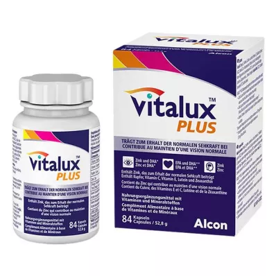 VITALUX Plus Kapsüller, 84 Kapsül