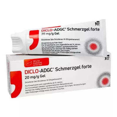 DICLO-ADGC® ağrı jeli forte 20 mg/g, 100 g