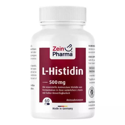 L-HISTIDIN 500 mg kapsül, 60 adet