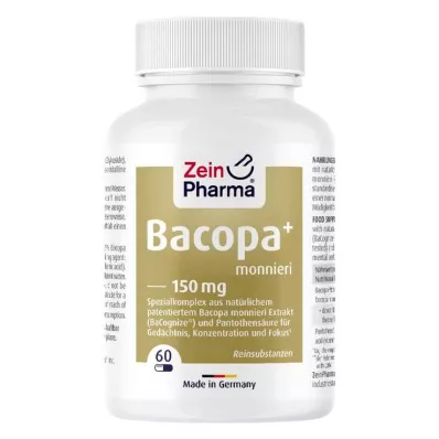 BACOPA Monnieri Brahmi 150 mg kapsül, 60 Kapsül