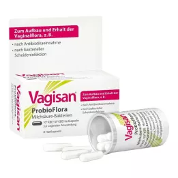 VAGISAN ProbioFlora laktik asit bakterileri vajinal kapsülleri, 8 adet