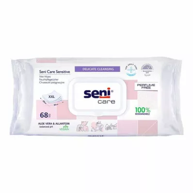 Seni® care hassas ıslak mendil, 68 adet