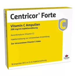 CENTRICOR Forte Vitamin C Amp. 200 mg/ml Enj. çözelti, 5X5 ml