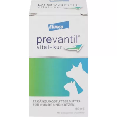 PREVANTIL köpekler/kediler için vital-kur süspansiyon, 50 ml