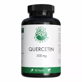 GREEN NATURALS Quercetin 500 mg yüksek doz kapsül, 180 adet