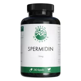 GREEN NATURALS Spermidin 1,6 mg vegan kapsül, 240 adet
