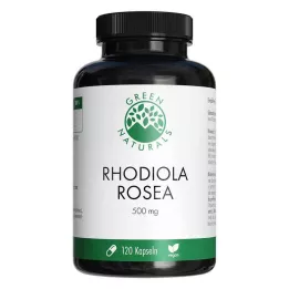 GREEN NATURALS Rhodiola Rosea 500 mg yüksek doz kapsül, 120 adet