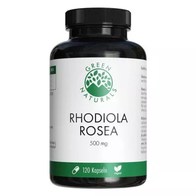 Green Naturals Rhodiola Rosea 500 mg yüksek doz kapsüller, 120 adet Green Naturals Rhodiola Rosea 500 mg yüksek doz kapsüller, 120 adet