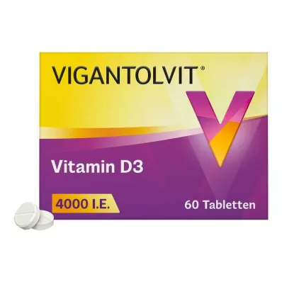 VIGANTOLVIT 4000 I.U. Vitamin D3 Tablet, 60 Kapsül