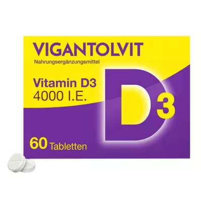 Vigantolvit 4.000 IU D3 vitamini tabletleri, 60 adet Vigantolvit 4.000 IU D3 vitamini tabletleri, 60 adet
