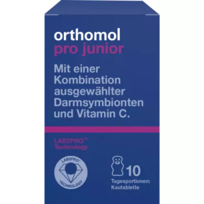 ORTHOMOL pro junior çiğneme tabletleri, 10 adet