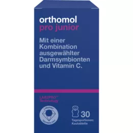 ORTHOMOL pro junior çiğneme tabletleri, 30 adet