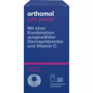 ORTHOMOL pro junior çiğneme tabletleri, 30 adet