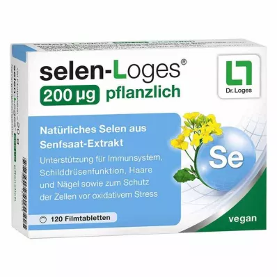 SELEN-LOGES 200 μg bitkisel film kaplı tabletler, 120 adet