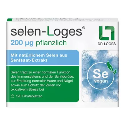 Selen-Loges 200 µg bitkisel film kaplı tablet, 120 adet Selen-Loges 200 µg bitkisel film kaplı tablet, 120 adet