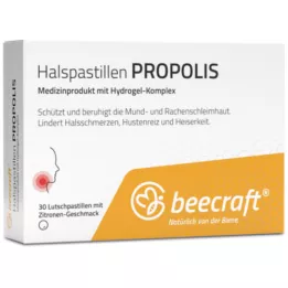 BEECRAFT Boğaz pastilleri propolis, 30 adet