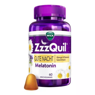 WICK Zzzquil İyi Geceler Mango & Muz, 60 adet WICK Zzzquil İyi Geceler Mango & Muz, 60 adet