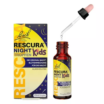 Bach Flowers Orijinal Rescura Night Kids alkolsüz damla, 10 ml Bach Flowers Orijinal Rescura Night Kids alkolsüz damla, 10 ml