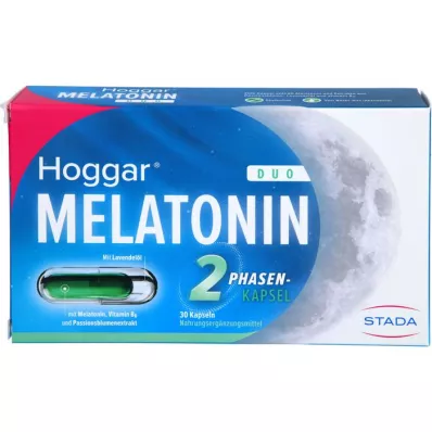 HOGGAR Melatonin DUO Uyku kapsülleri, 30 Kapsül