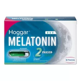 HOGGAR Melatonin DUO Uyku kapsülleri, 30 Kapsül