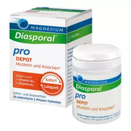 MAGNESIUM DIASPORAL pro D3+K2 DEPOT Muscle+Kno.Tab, 30 adet