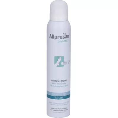 ALLPRESAN diabetic Microsilver+Repair Köpük Krem, 200 ml