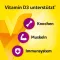 Vigantolvit 2000 yani. D3 Vitamini efervesan tabletler (60 adet)