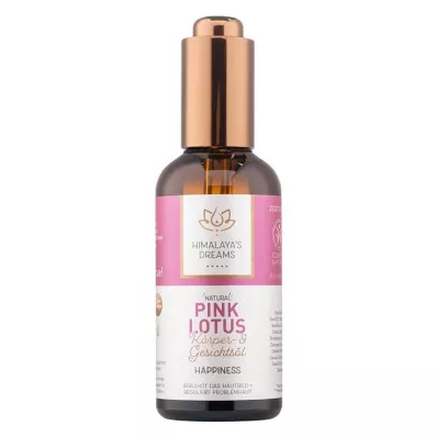 Himalayas Dreams Ayurveda Body & Yüz Yağı Pembe Lotus, 100 ml Himalayas Dreams Ayurveda Body & Yüz Yağı Pembe Lotus, 100 ml
