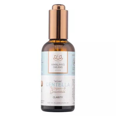 Himalayas Dreams Ayurveda Vücut &amp; Yüz Yağı Centella, 100 ml