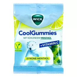 WICK CoolGummies Limon Mentollü, 90 g