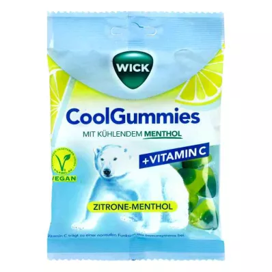 Wick Cool Gummies Limon Mentol (90 gr) Wick Cool Gummies Limon Mentol (90 gr)