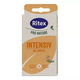 RITEX PRO NATURE INTENSIV vegan prezervatif, 8 adet