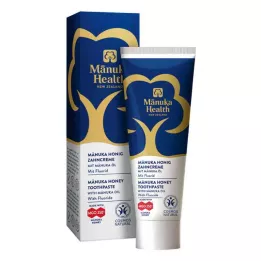 MANUKA HEALTH Florürlü ballı diş macunu, 75 ml