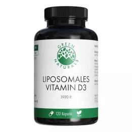 GREEN NATURALS Vitamin D3 lipozomal yüksek doz kapsül, 120 adet