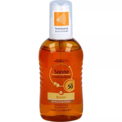 SONNE SCHUTZ &amp; Bronzlaştırıcı sprey LSF 50, 200 ml