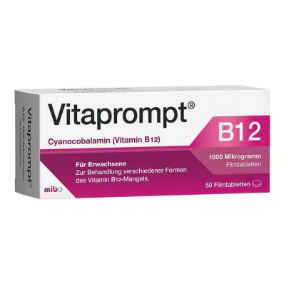 VITAprompt B12 1000 mikrogram film kaplı tablet, 50 adet VITAprompt B12 1000 mikrogram film kaplı tablet, 50 adet