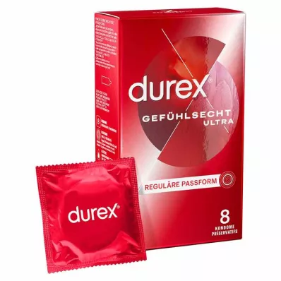durex® Feel-real Ultra Prezervatif, 8 adet durex® Feel-real Ultra Prezervatif, 8 adet