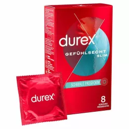 DUREX Sensitive Slim prezervatif, 8 adet