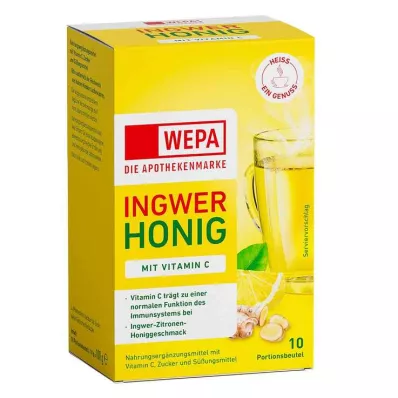 Wepa Zencefil + Bal + C Vitamini Tozu, 10X10 gr