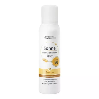Güneş koruması & ten rengi aerosol sprey bronz LSF 50, 150 ml Güneş koruması & ten rengi aerosol sprey bronz LSF 50, 150 ml