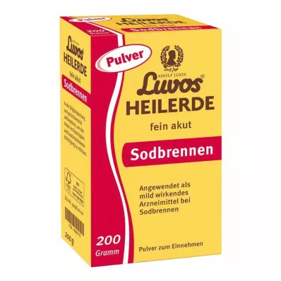Luvos şifalı kil ince akut mide ekşimesi tozu, 200 g