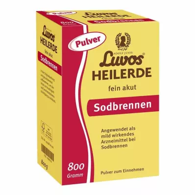 Luvos şifalı kil ince akut mide ekşimesi tozu, 800 g