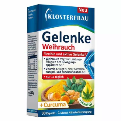 Klosterfrau Joints Buhur Yumuşak Kapsül, 30 adet Klosterfrau Joints Buhur Yumuşak Kapsül, 30 adet