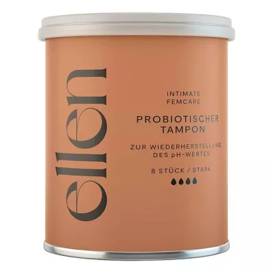 ELLEN probiyotik tampon güçlü, 8 adet ELLEN probiyotik tampon güçlü, 8 adet