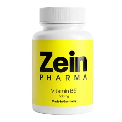 B5 Vitamini pantotenik asit 500 mg kapsül, 120 adet B5 Vitamini pantotenik asit 500 mg kapsül, 120 adet