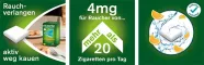 Instructions for use for nicorette® sakız taze meyve, 4 mg nikotin, 210 adet - 2