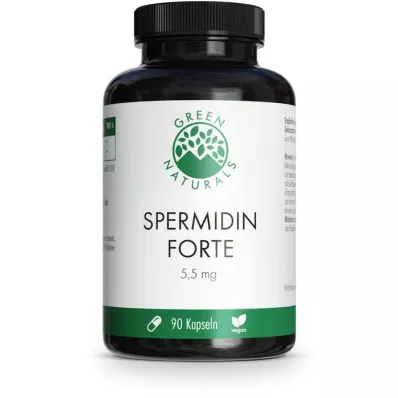 GREEN NATURALS Spermidine Forte 5.5 mg vegan kapsül, 90 adet