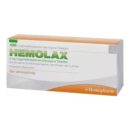 HEMOLAX 5 mg enterik kaplı tablet, 100 adet