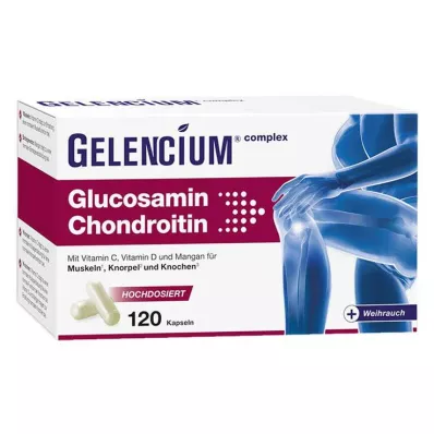 Gelencium Glukozamin Kondroitin yüksek doz C vitamini kapsülleri, 120 adet Gelencium Glukozamin Kondroitin yüksek doz C vitamini kapsülleri, 120 adet