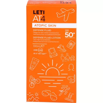 LETI AT4 Savunma Sıvısı SPF 50+, 100 ml